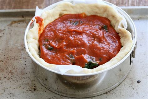 Vegan Deep Dish Pizza Recipe - 20 min Crust! - Vegan Richa