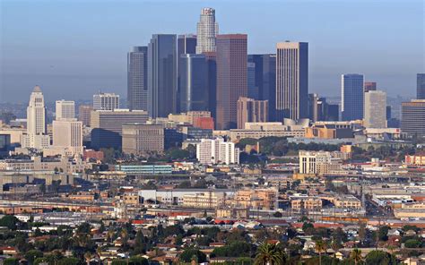 Los Angeles Skyline Wallpapers - Top Free Los Angeles Skyline Backgrounds - WallpaperAccess