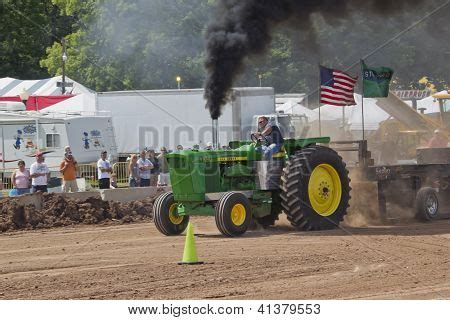 John Deere 6030 Tractor Pulling Image & Photo | Bigstock