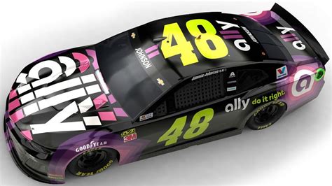 Jimmie Johnson unveils new Ally paint scheme - ESPN