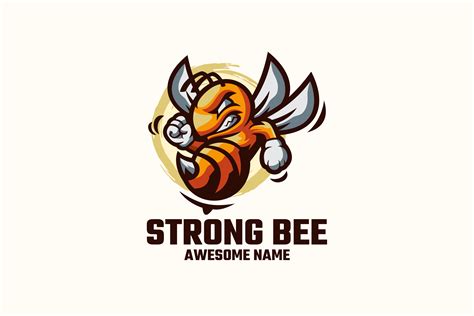 Strong Bee Graphic by mamas cacing · Creative Fabrica