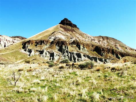 "Sheep Rock, Eastern Oregon" by Dave Sandersfeld | Redbubble