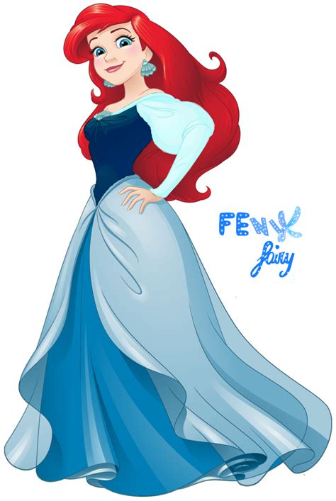 ariel blue dress | Ariel Blue Dress New by fenixfairy on DeviantArt ...