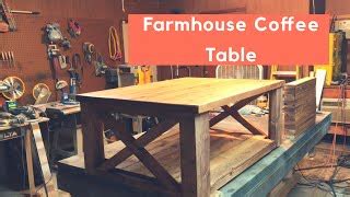 rustic coffee table build - Woodworking Challenge