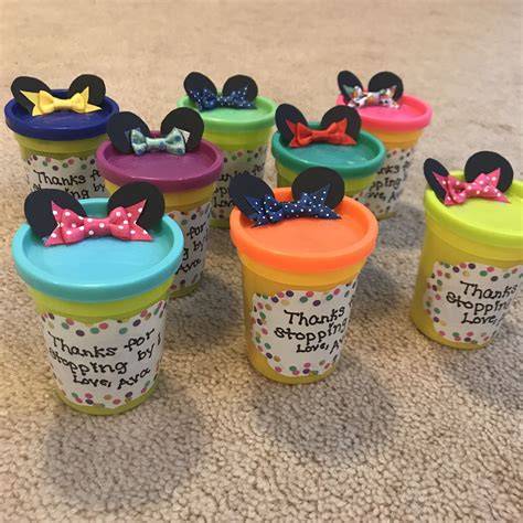 Minnie Mouse DIY Party Favors Made on 11/13/17 | Mini mouse birthday party ideas, Minnie ...