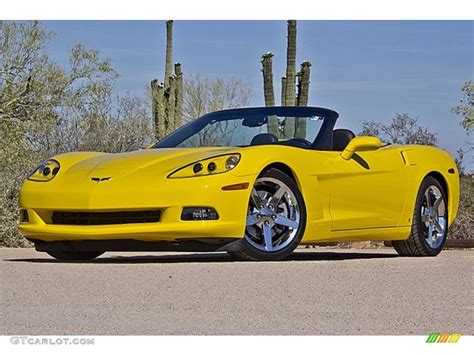 2007 Velocity Yellow Chevrolet Corvette Convertible #64663444 Photo #7 ...