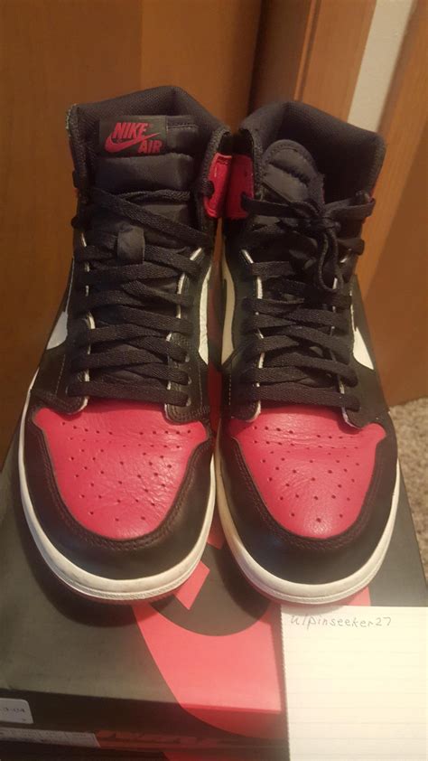 [WTS] Air Jordan Retro 1 Bred Toe sz 11 9/10 [$320] : sneakermarket