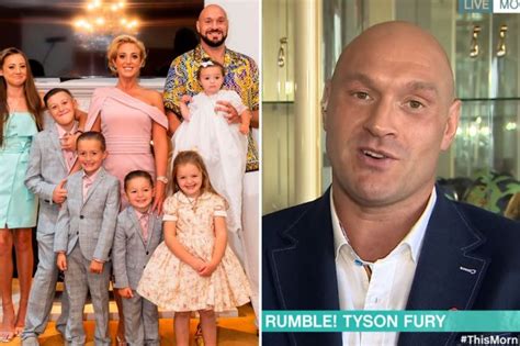 Tyson Fury jokes 'being at home with six kids and a dog would drive any ...