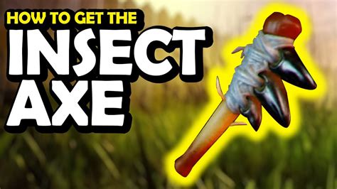 How to get the INSECT AXE in GROUNDED 1.0 - YouTube