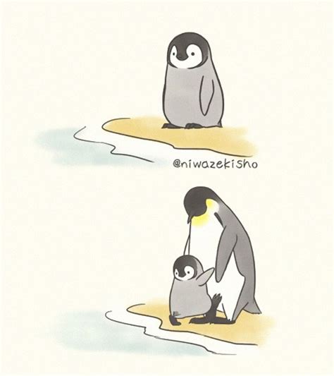 This Artist Draws Comics About A Little Penguin Who Fails At Basic Life ...