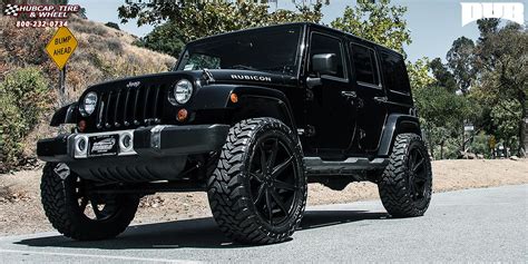 Jeep Wrangler Dub Push - S110 Wheels Gloss Black