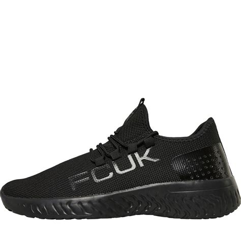 Buy French Connection Mens FCUK Cloud Trainers Black