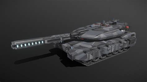 Scifi Leopard 3 MBT - Buy Royalty Free 3D model by MSGDI [57ecac4] - Sketchfab Store