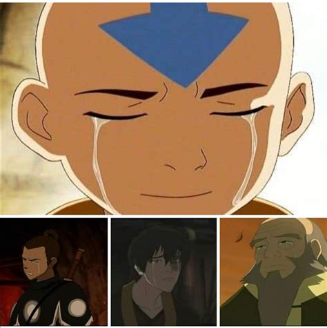 Aang Crying