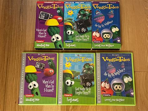 VeggieTales: The Early Years VHS and DVD (UPDATED) by richardchibbard ...