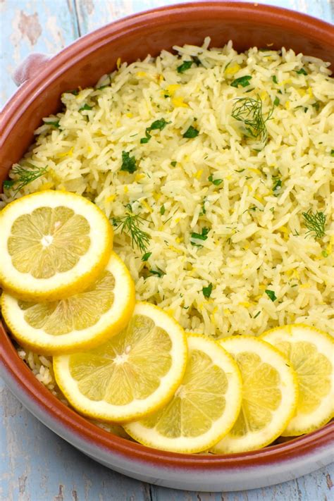 Greek Lemon Rice - GypsyPlate