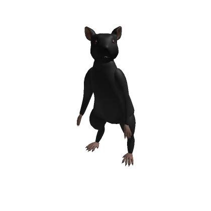 Black Rat Avatar - Roblox