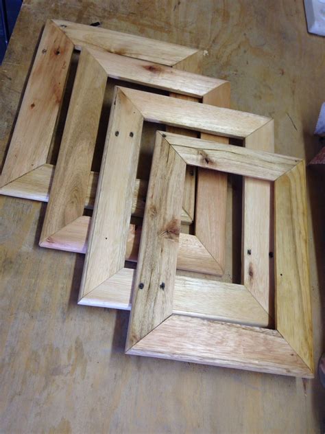 Project 21 Rustic picture frames from pallet wood. Est time per frame ...