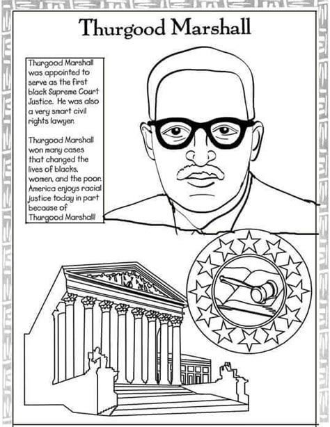 22 Free Printable Black History Month Coloring Pages