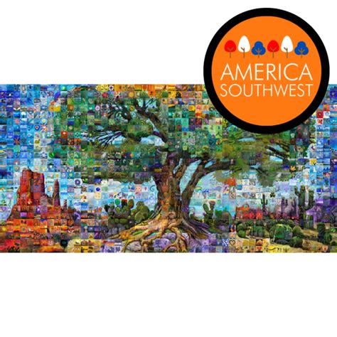 America Connects Mural PRINTS – Global Roots – America Connects