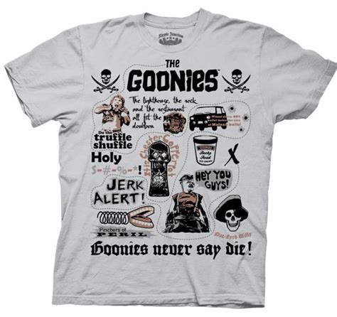 Goonies Spoiler Mens Tee Shirt | Goonies, Goonies shirt, Goonies quotes