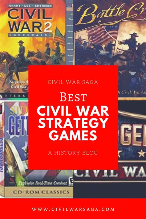 Best Civil War Strategy Games - CIVIL WAR SAGA