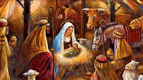 Jesus Birth Christmas Wallpaper