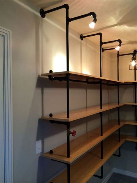 20+30+ Shelves With Pipe Fittings – HOMYRACKS