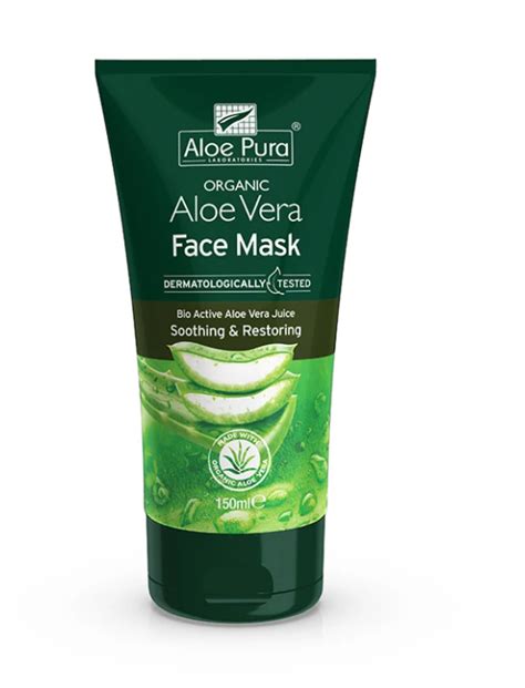 Aloe Vera Face Mask (Organic) 150ml: The Natural Dispensary