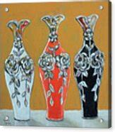 Vintage Vases Painting by Lyric Lucas | Fine Art America