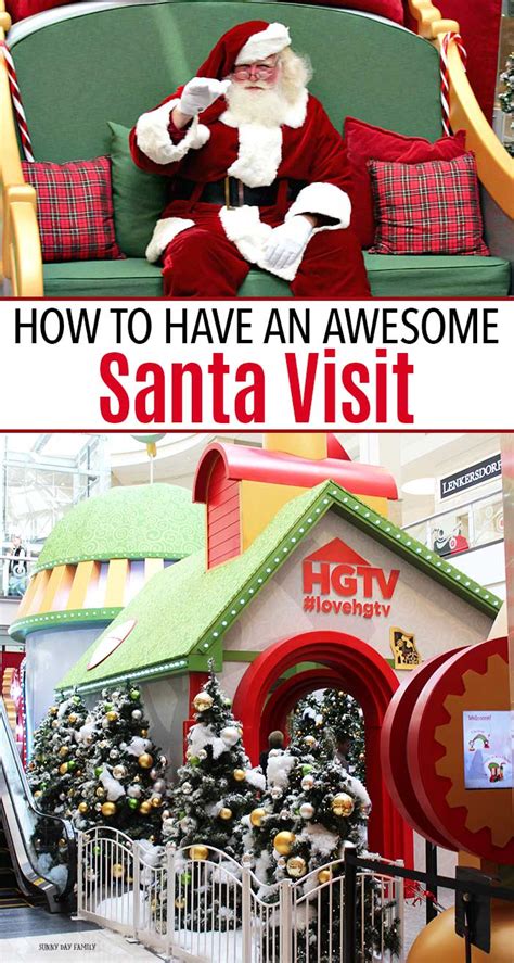 How to Have an Awesome Santa Visit this Year | Sunny Day Family