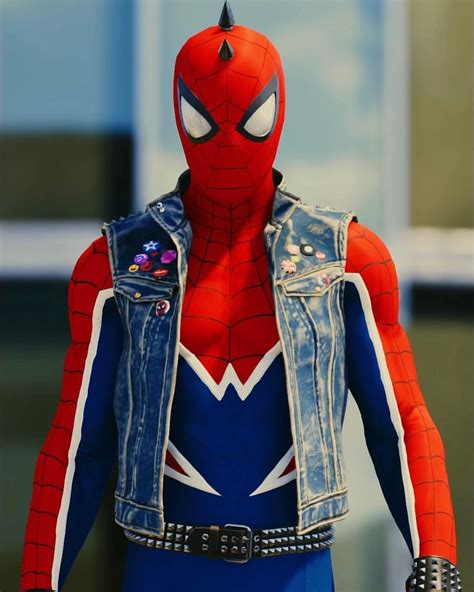 Spider-Punk Costumes Spider-Man PS4 Spider-Punk Cosplay Costumes | ubicaciondepersonas.cdmx.gob.mx