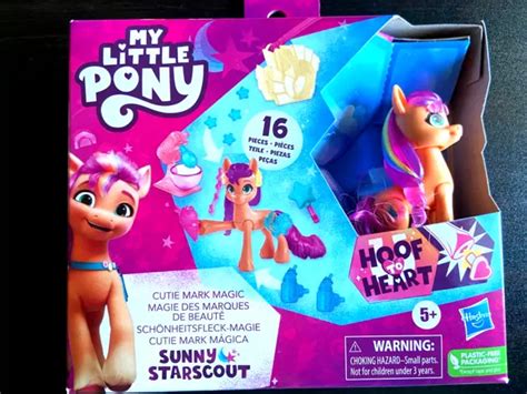 MY LITTLE PONY Toy Sunny Starscout Figure Cutie Mark Magic NEW $4.99 - PicClick