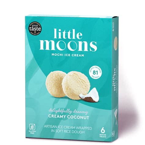 Little Moons Mochi Ice Cream Flavours | Creamy Coconut