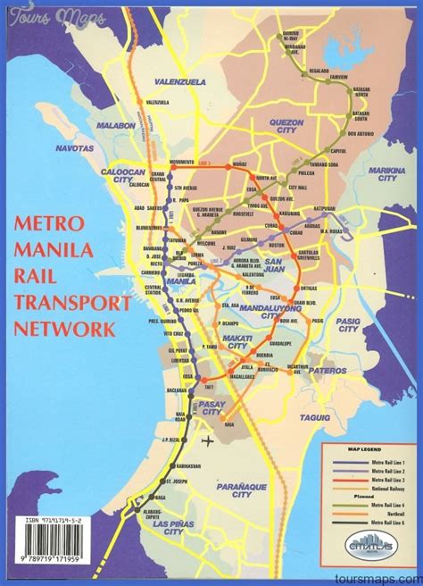 Manila Subway Map - ToursMaps.com