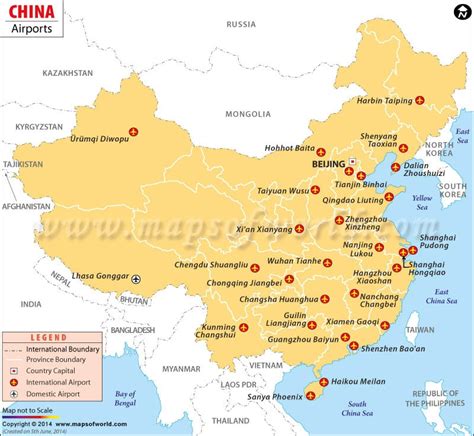 Airports in China | China Airports Map