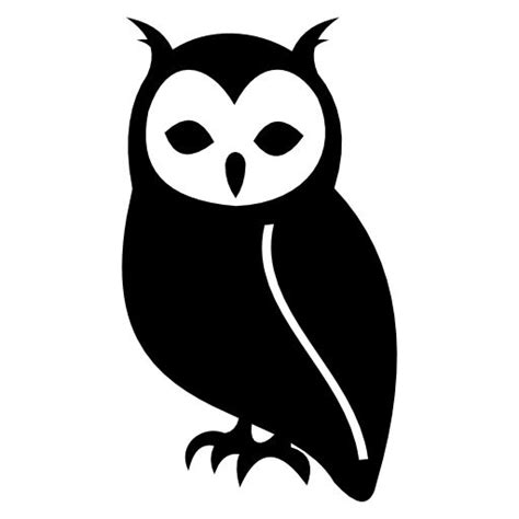 Owl free vector icons designed by Freepik | Owl silhouette, Silhouette ...