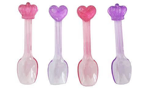 Reusable Plastic Ice Cream Spoons 10pc