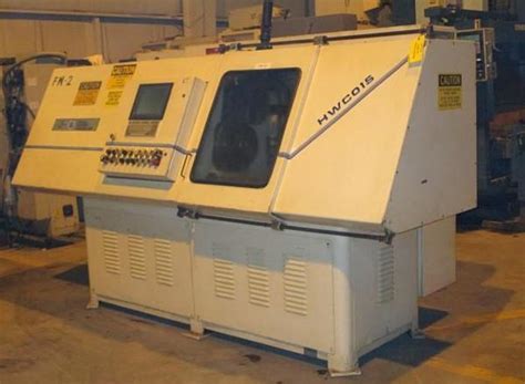 Used 15 TON INERTIA FRICTION WELDING INC HORIZONTAL "HWC015 HYBRID" CNC INERTIA FRICTIO...