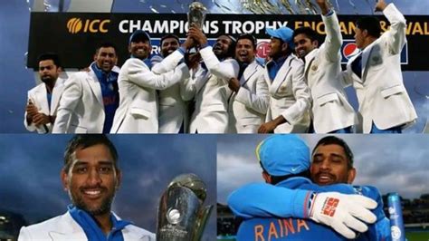 MS Dhoni-led India Won ICC Champions Trophy on This Day in 2013 and ...