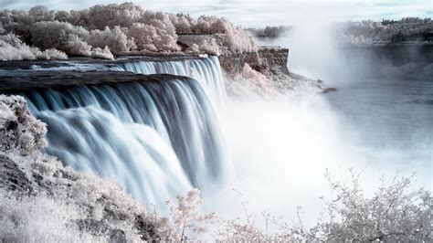 🔥 [50+] Winter Waterfall Desktop Wallpapers | WallpaperSafari