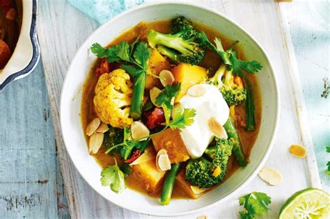 Vegetable Korma Curry Recipe - Taste.com.au