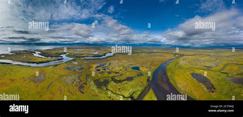Avacha river delta on Kamchatka Stock Photo - Alamy