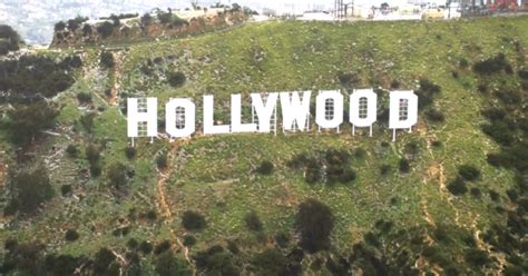 Iconic Hollywood sign sees hail as blizzard warning is issued for Los ...