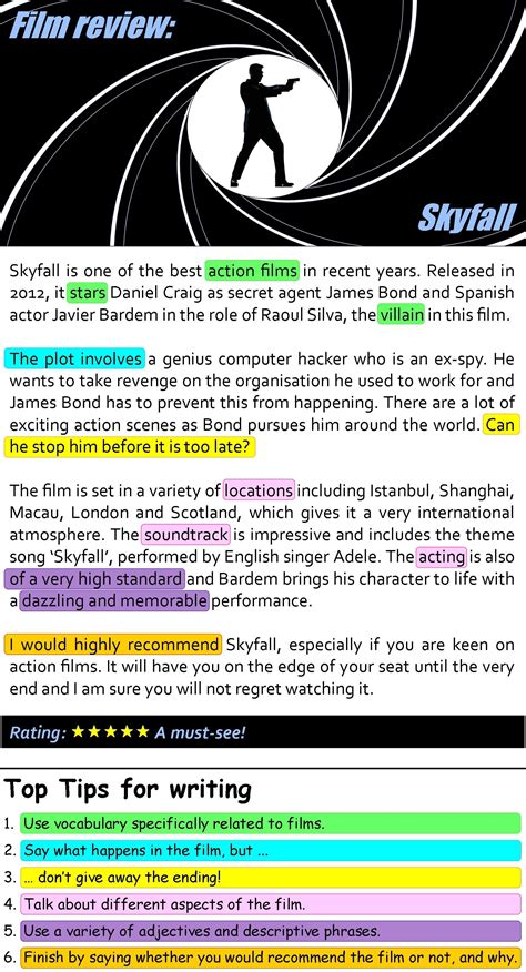 Skyfall film review | Best essay writing service, English writing ...