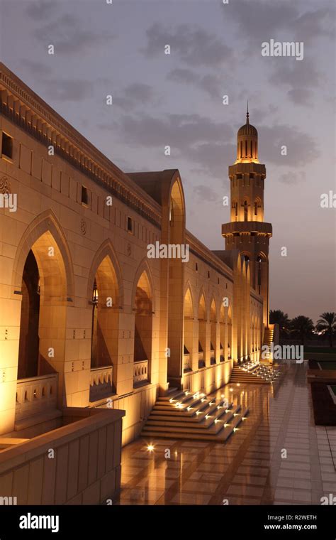 grand mosque in muscat,oman Stock Photo - Alamy