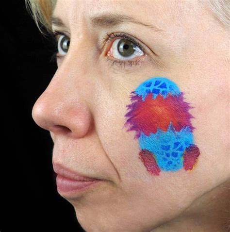 Baby Monster Face Paint Tutorial – ClownAntics