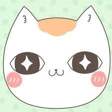 Cute Cat Face Anime