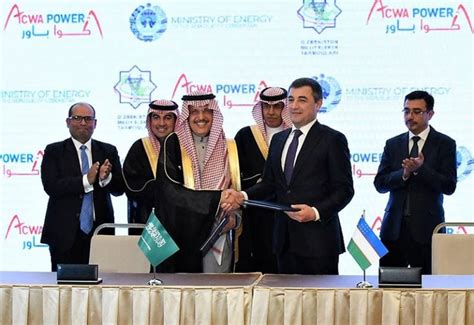 Saudi Arabia's ACWA Power, Uzbekistan sign $2.5bn energy agreements