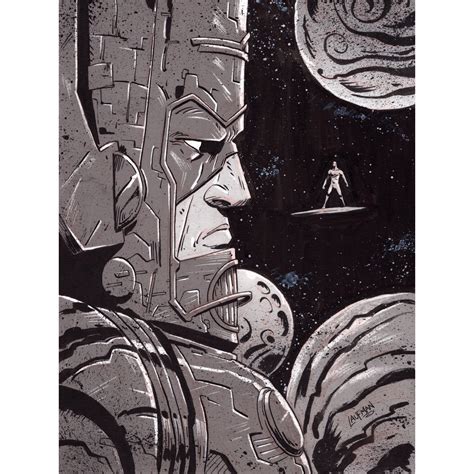 Galactus and The Silver Surfer — DerekLaufman.com